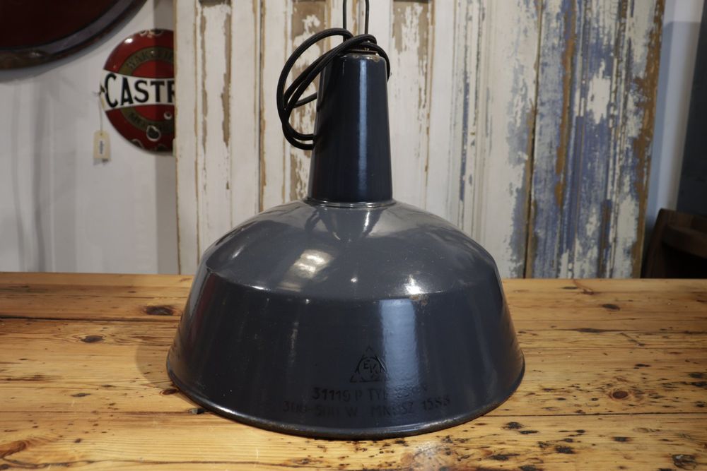 KE1054 Vintage Industry Hängelampe Emaillelampe Antik Loft Kaufen