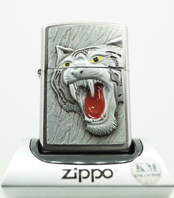 ZIPPO ROARING TIGER HEAVY 3D 2021 UNGEZÜNDET Kaufen auf Ricardo