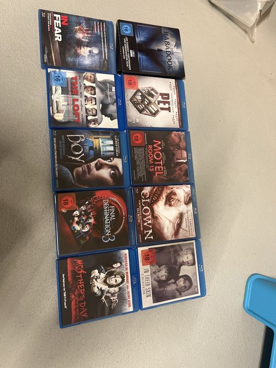 Blu Ray Sammlung Horror Kaufen Auf Ricardo