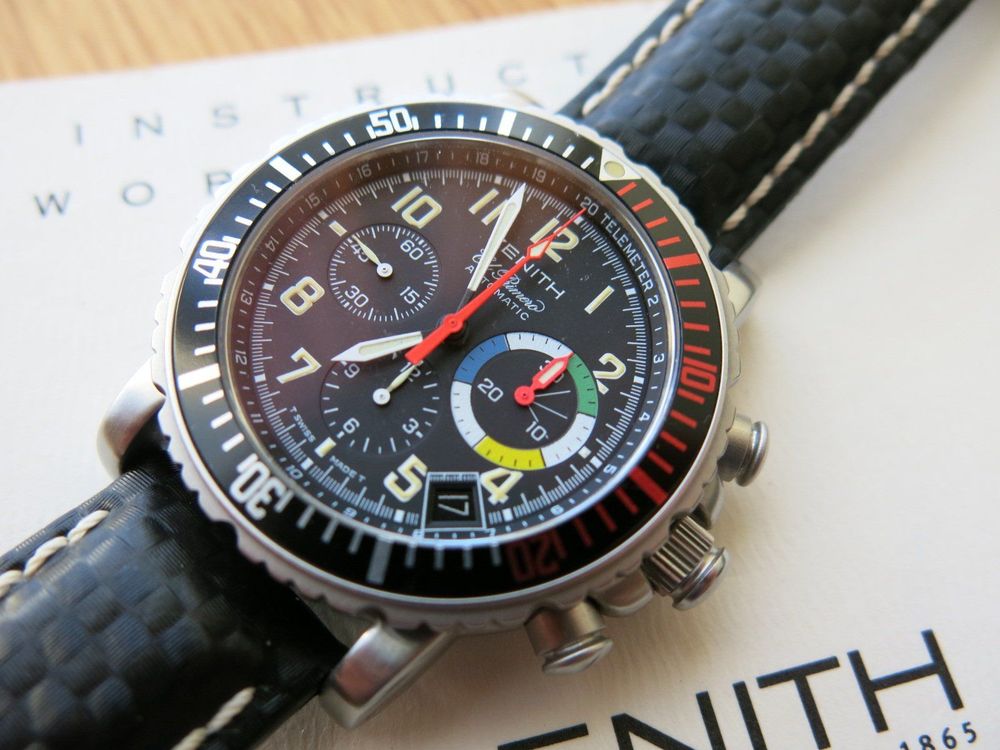 Zenith El Primero Rainbow Flyback Kaufen Auf Ricardo