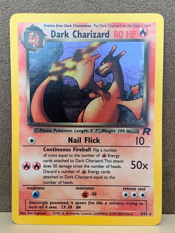 Dark Charizard Holo Eng Pokemon Team Rocket Kaufen Auf Ricardo