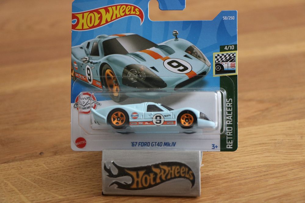 Hot Wheels Retro Racers 2022 67 Ford GT40 Mk IV 4 10 Kaufen Auf Ricardo