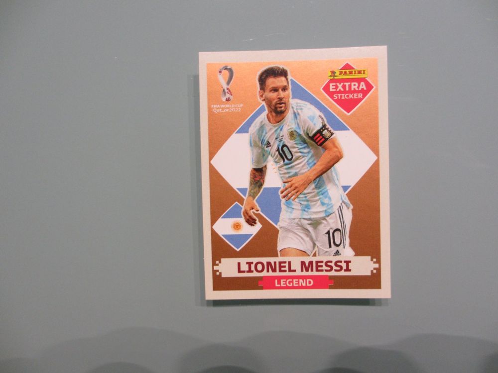 Panini WM2022 Extra Sticker Lionel Messi Kaufen Auf Ricardo