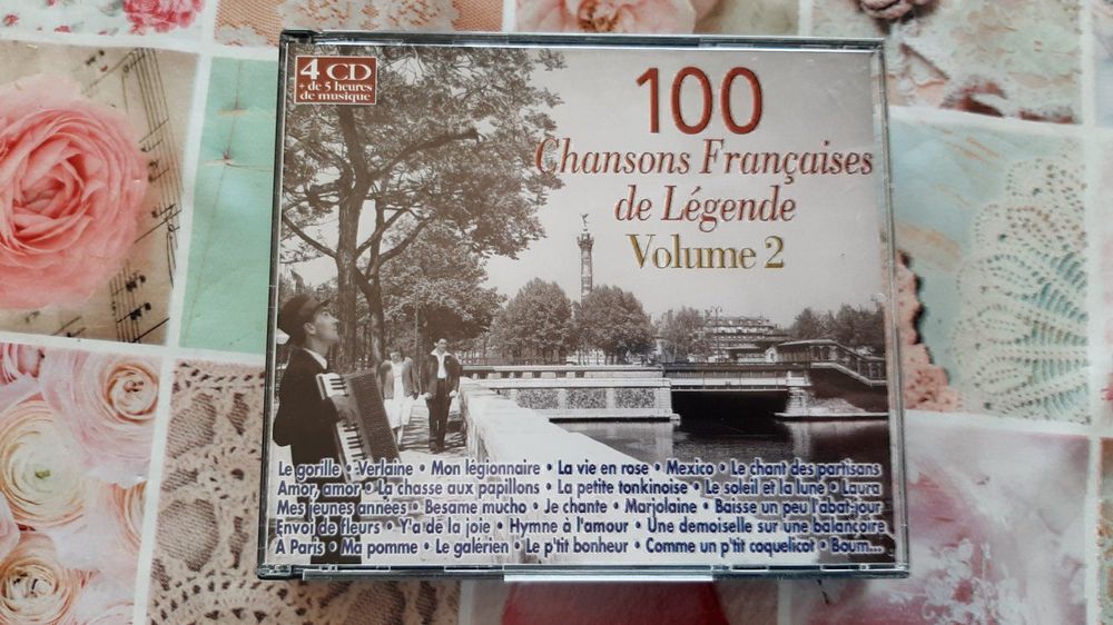 4 CD s 100 chanson française de Légende Kaufen auf Ricardo