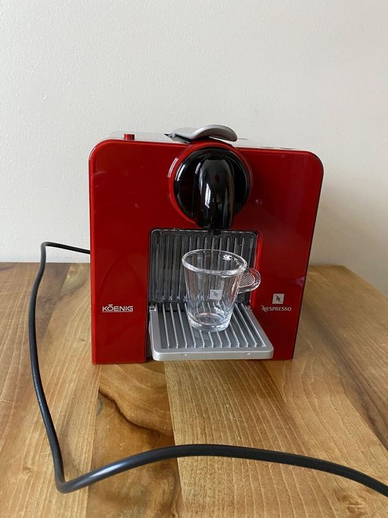 Nespresso K Nig Le Cube Rot Kaufen Auf Ricardo