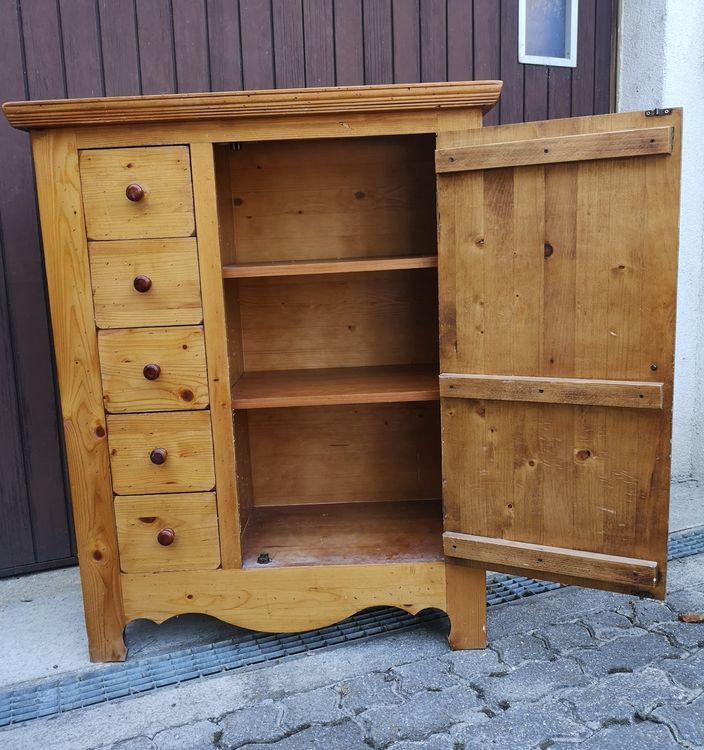 Antik Schafreit Armoire Ancienne Avec Tiroirs Kaufen Auf Ricardo