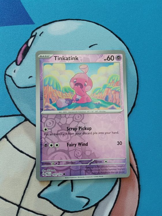 Tinkatink Paldea Evolved Forgita Reverse Holo Kaufen Auf Ricardo