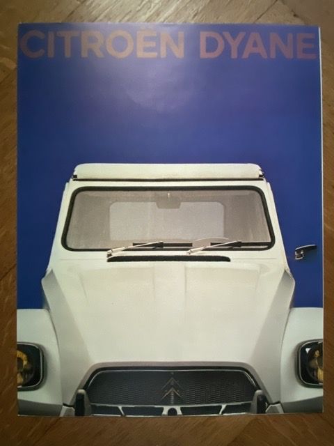 CITROËN DYANE Prospekt 7 1970 für 1971 dt dépliant brochure Kaufen