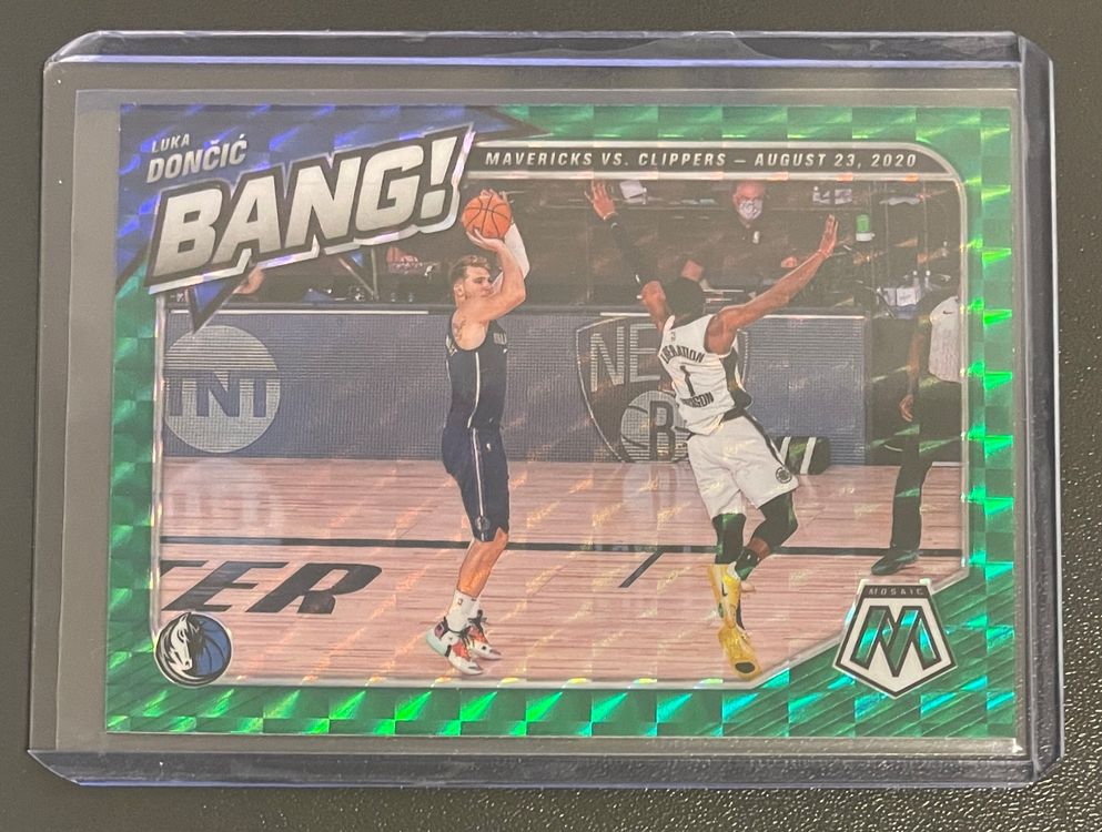 Nba Luka Doncic Mosaic Bang Green Prizm Card Kaufen Auf Ricardo