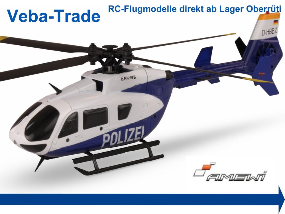 AFX 135 Polizei 4 Kanal Helikopter 6G RTF Kaufen Auf Ricardo