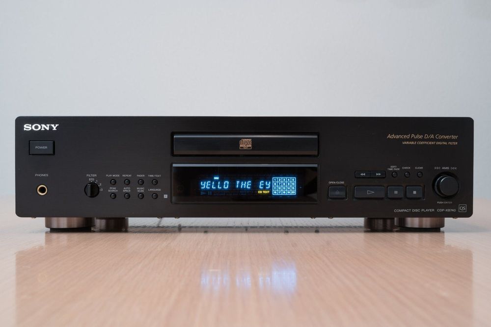 Sony Cd Player Cdp Xb Qs Schwarz Kaufen Auf Ricardo