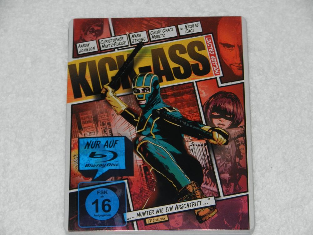 Rare Blu Ray Steelbook Limited Edition Kick Ass Kaufen Auf