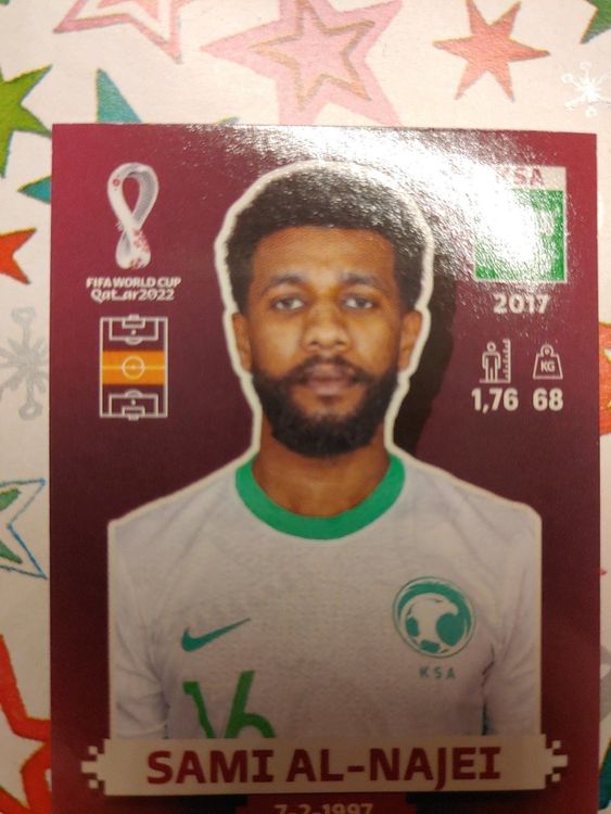 Panini WM 2022 KSA 14 Sami Al Najei Kaufen Auf Ricardo