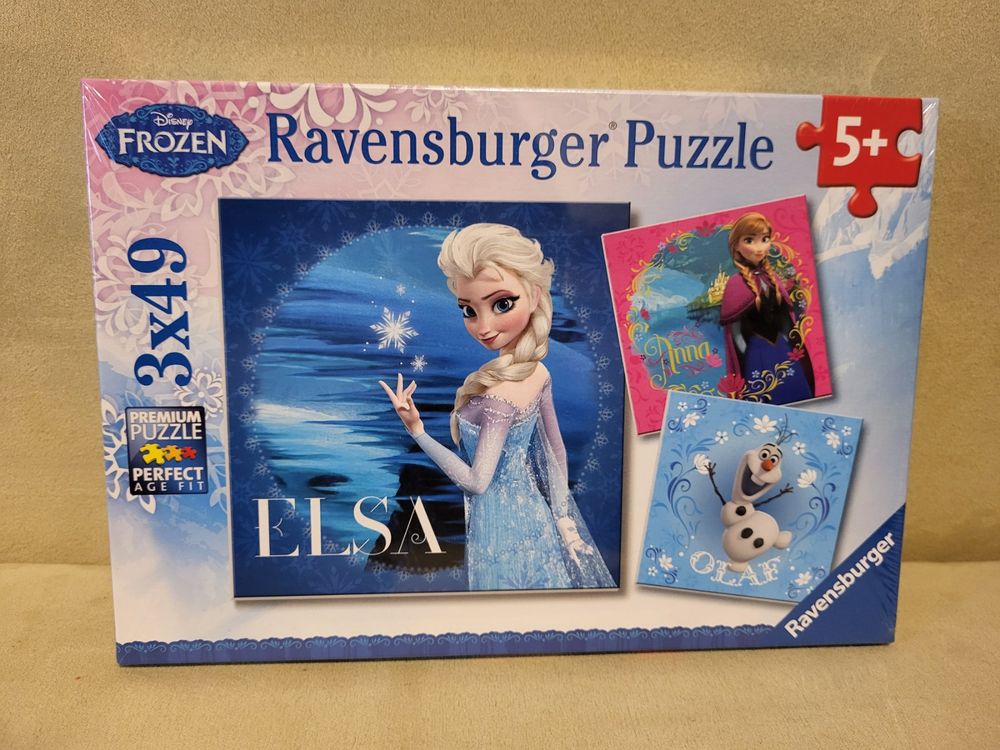 Ravensburger Puzzle Alter X Anna Elsa Olaf Neu Kaufen Auf