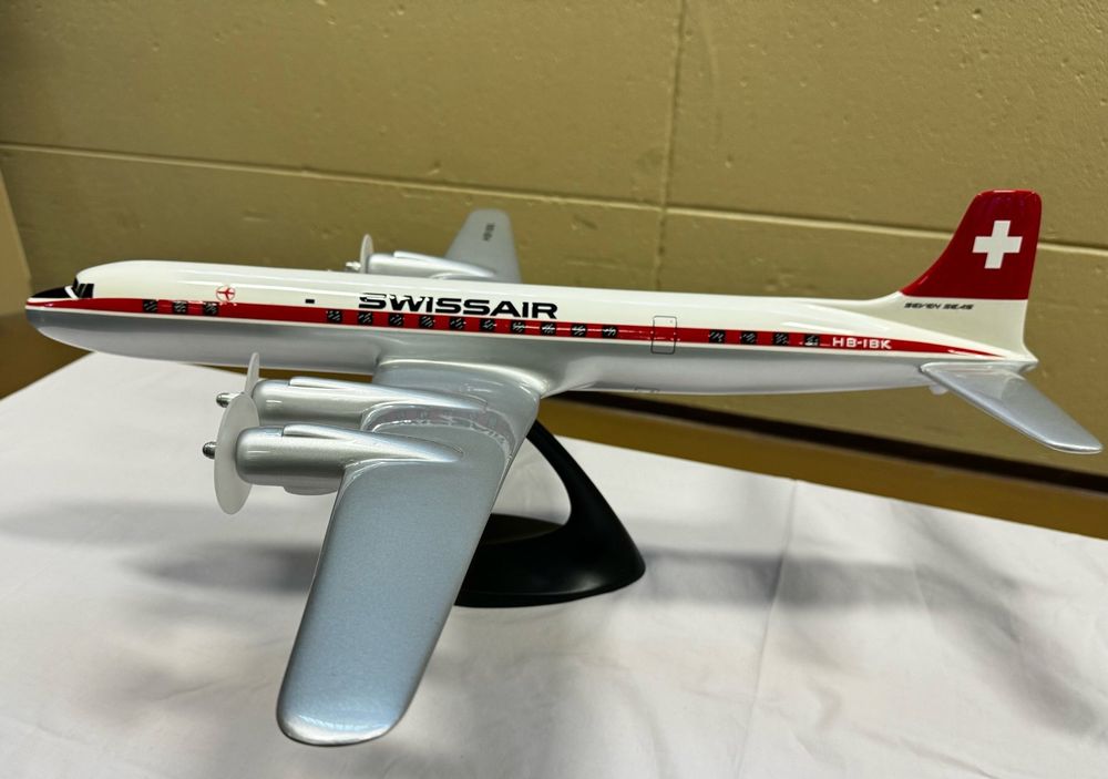 Swissair Douglas Dc C Hb Ibk Stadtb Ro Modell Kaufen Auf Ricardo