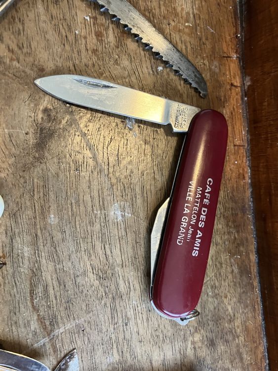 Lot De Couteau De Poche M Lang Wenger Victorinox Et Autres Kaufen