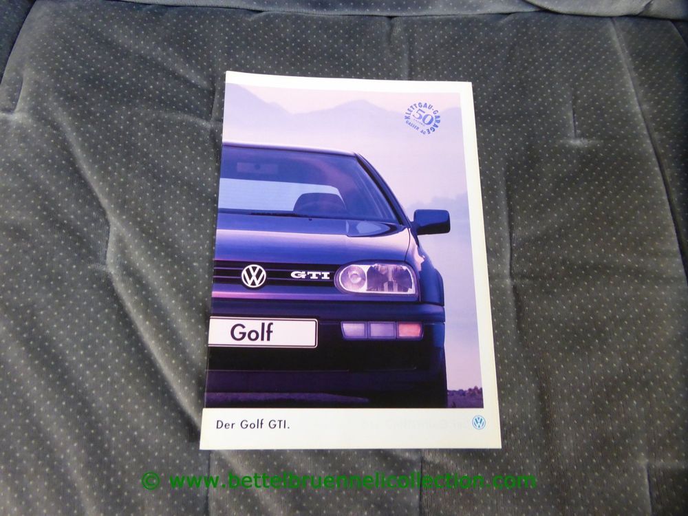 Vw Golf Iii Gti Prospekt Deutsch Kaufen Auf Ricardo