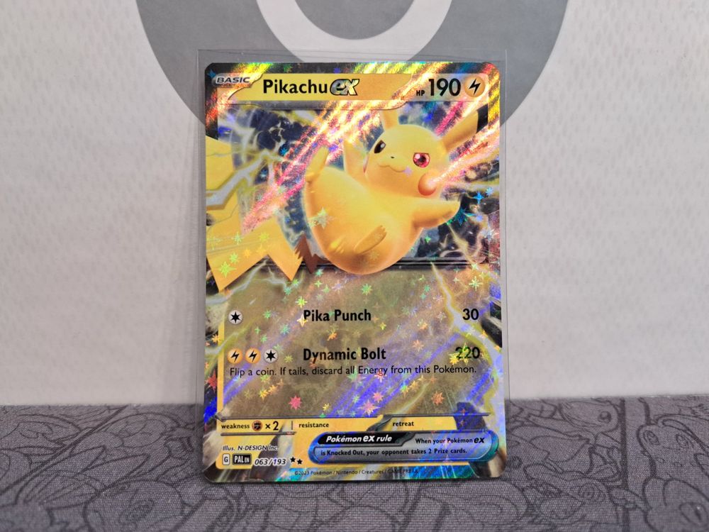 Pikachu Ex Paldea Evolved Pokemon Karte Kaufen Auf Ricardo