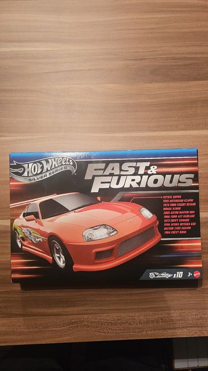 Hot Wheels Fast Furious Silver Series Er Set Neu Neu Und