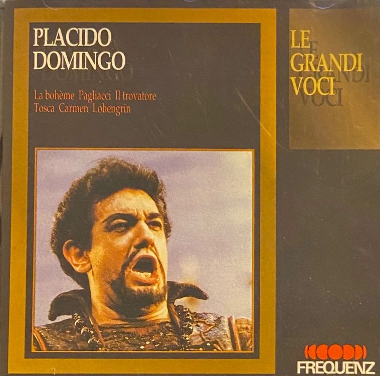 Plácido Domingo CD Le Grandi Voci Puccini Wagner Kaufen auf Ricardo