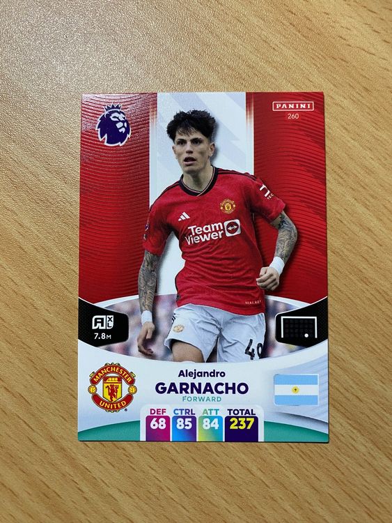 Panini Premier League 2024 Alejandro Garnacho Kaufen Auf Ricardo