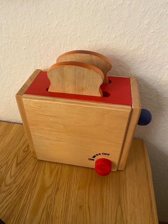 Spielküche Kaufladen Holz Toaster Kaufen auf Ricardo