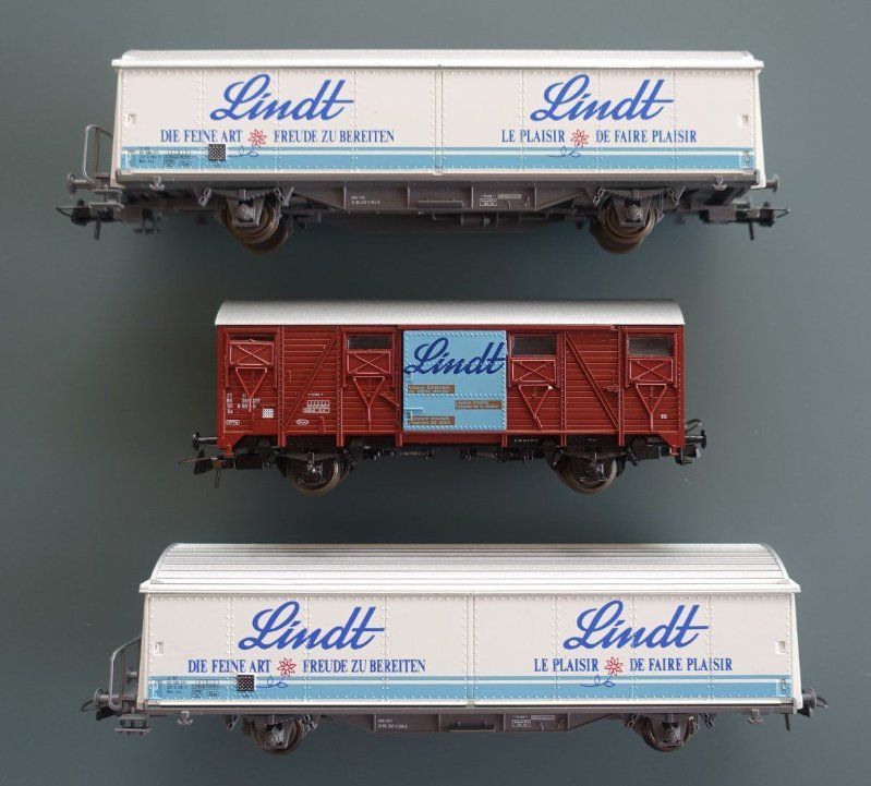 ROCO 41089 HO SBB Güterwagen Sonderpackung Lindt Sprüngli Kaufen