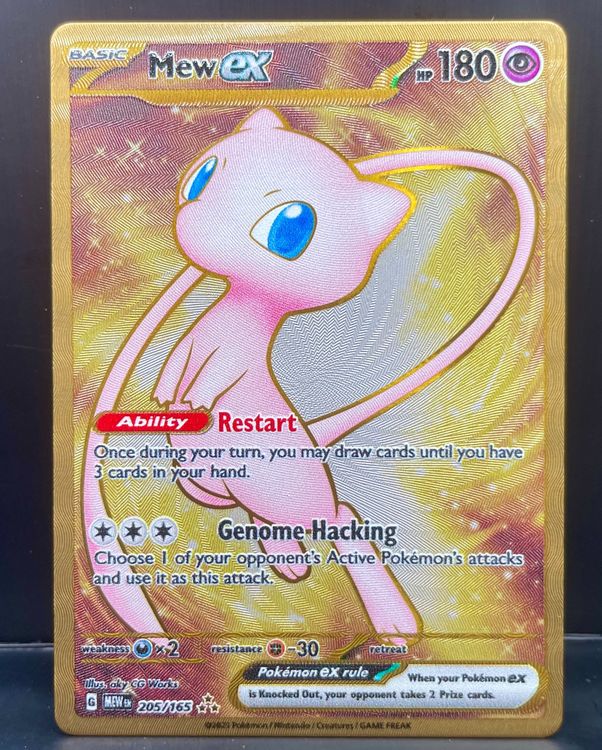 Mew Ex Pokemon Sammelkarte En Metall Kaufen Auf Ricardo