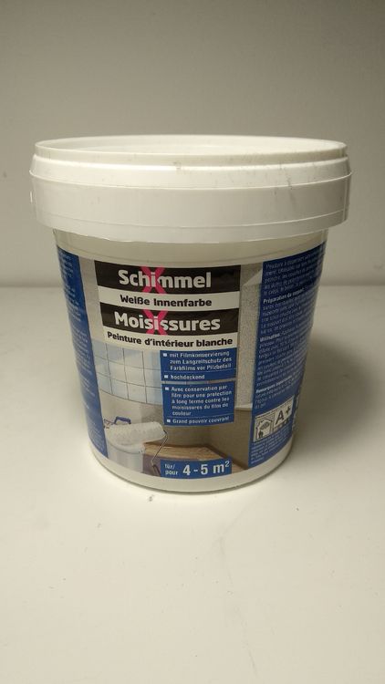 SchimmelX Innendispersion Anti Schimmel Weiss 750 Ml Kaufen Auf Ricardo