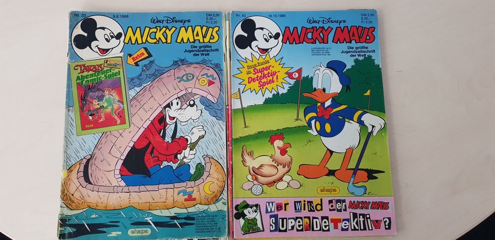 X Micky Maus Comics Hefte Er Jahre Kaufen Auf Ricardo