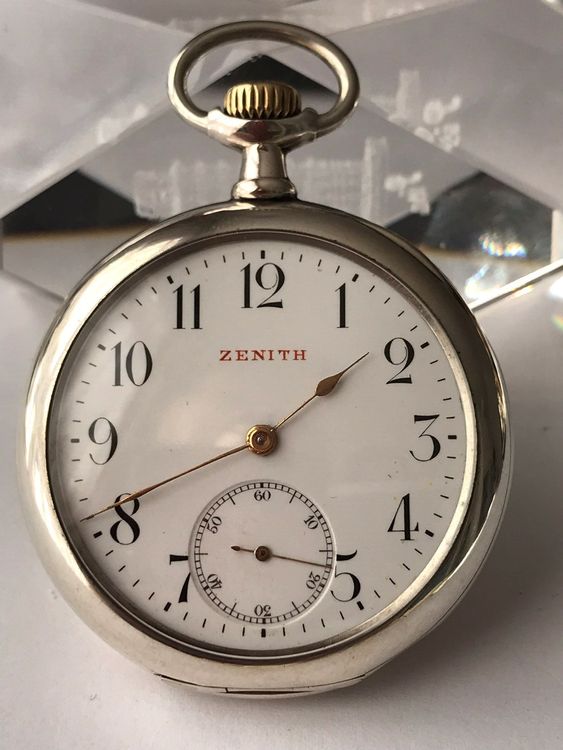 Zenith Taschenuhr Silber Kaufen Auf Ricardo