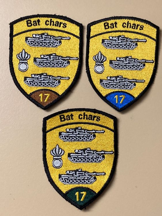 3 Badges Bar Chars 17 Panzer Bat 17 Schweizer Armee Kaufen Auf