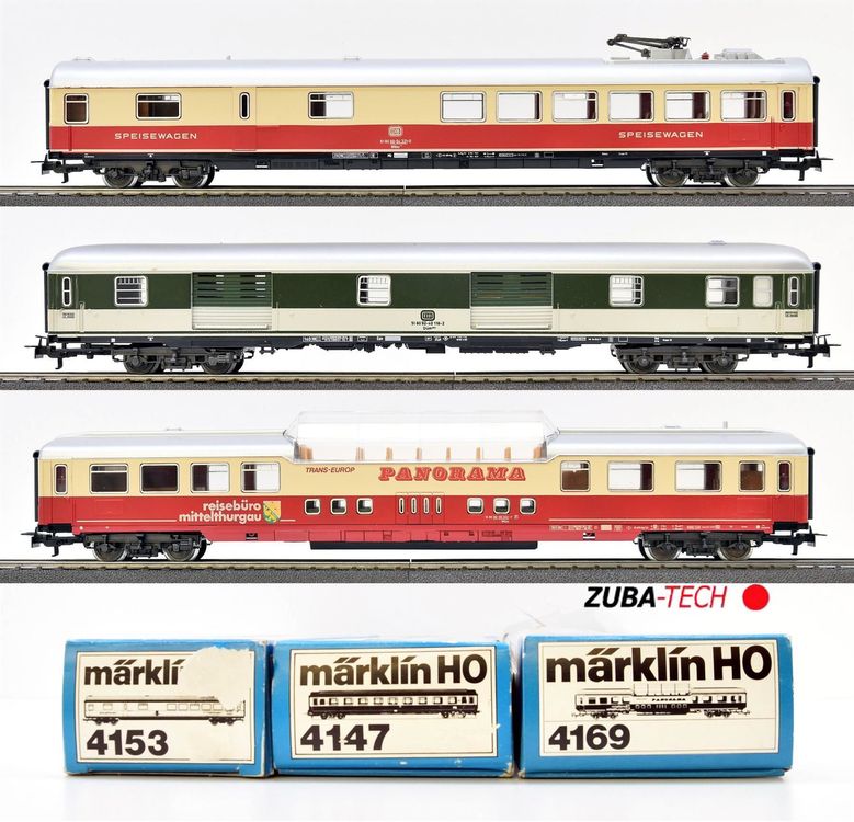 Märklin 3x Personenwagen H0 WS mit OVP Kaufen auf Ricardo