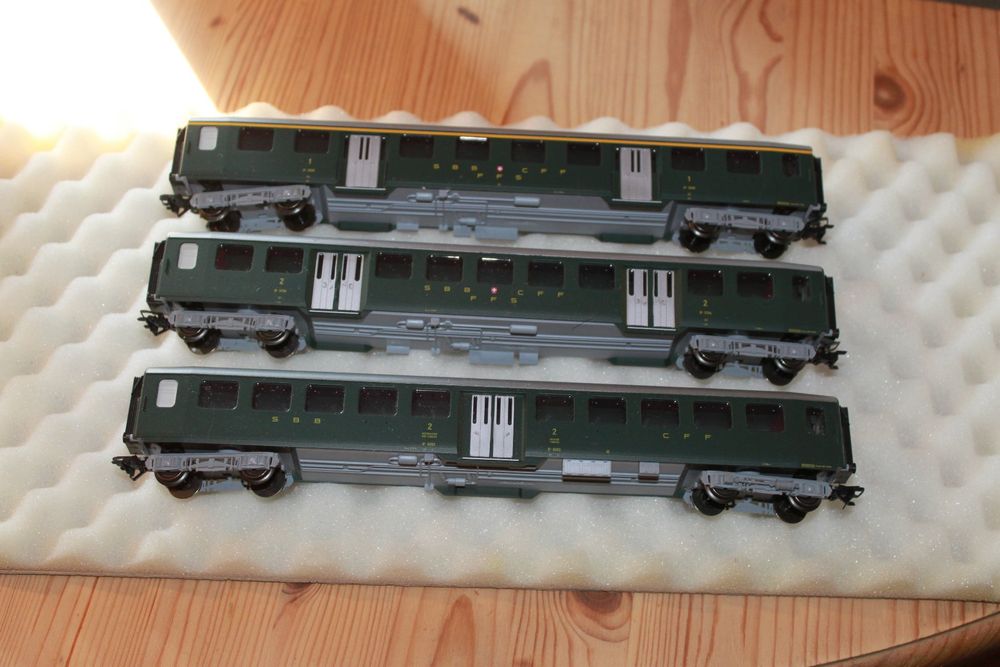 Set De Wagons Cff Passagers Gottardo M Rklin Kaufen Auf Ricardo