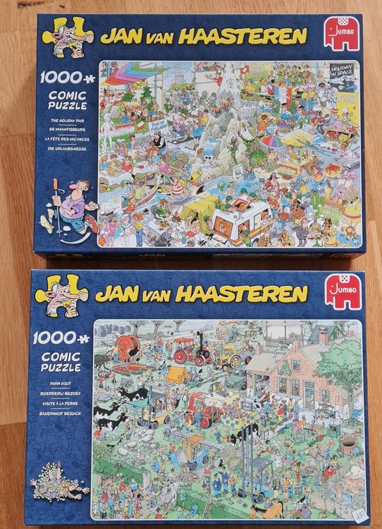 Zwei Jan Van Haasteren Puzzle Kaufen Auf Ricardo