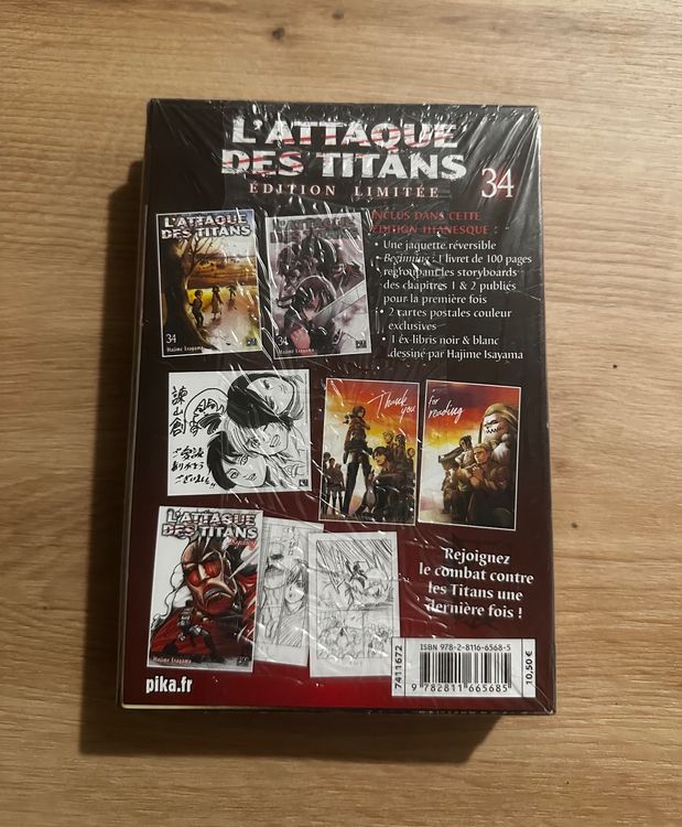 Lattaque Des Titans Snk Tome Limit Kaufen Auf Ricardo