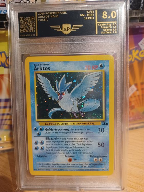 Pokemon Arktos Fossil Holo Kaufen Auf Ricardo