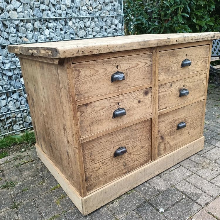 Commode Ancienne En Bois 6 Tiroirs Alte Kommode Aus Holz Kaufen Auf