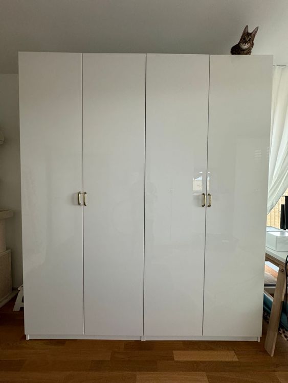 Ikea Pax Kleiderschrank Schr Nke Neuwertig Kaufen Auf Ricardo