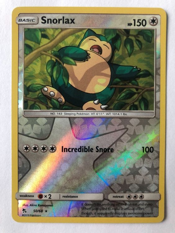 Snorlax Reverse Holo Pokemon Tcg Kaufen Auf Ricardo