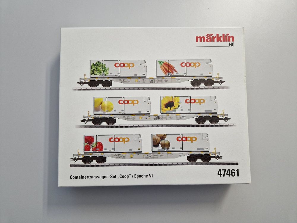 M Rklin Containertragwagen Set Coop Kaufen Auf Ricardo