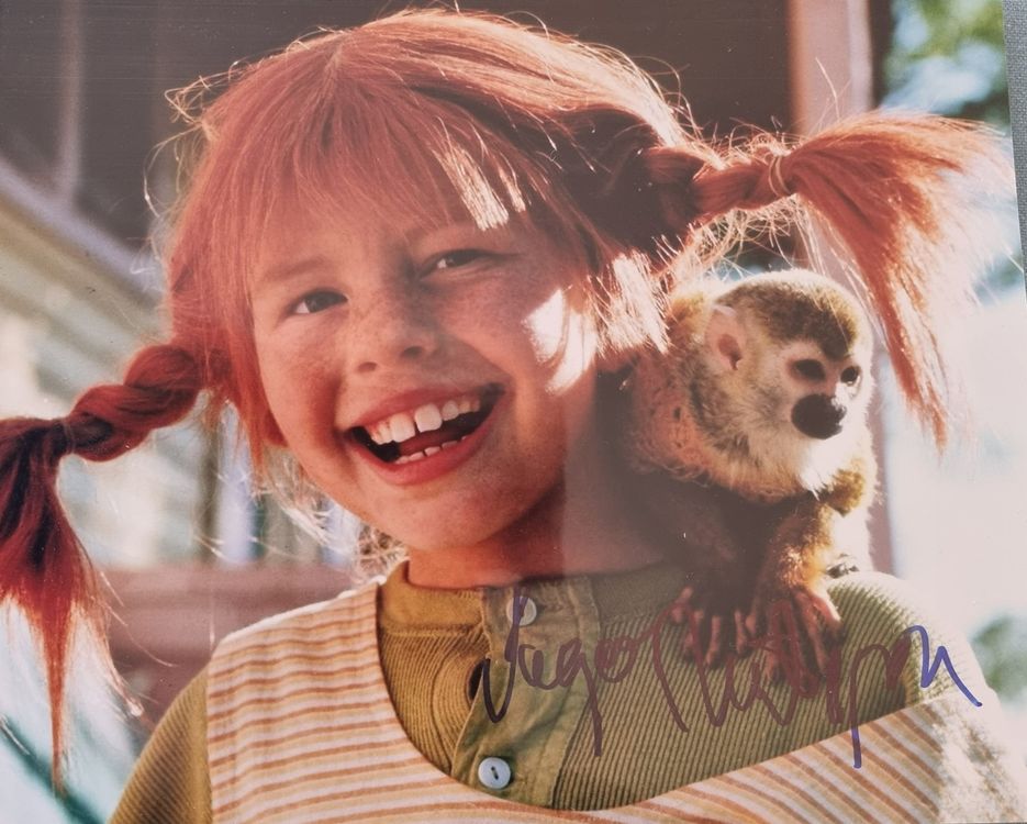 Orig Autogrammkarte Foto Inger Nilsson Pippi Langstrumpf Kaufen Auf