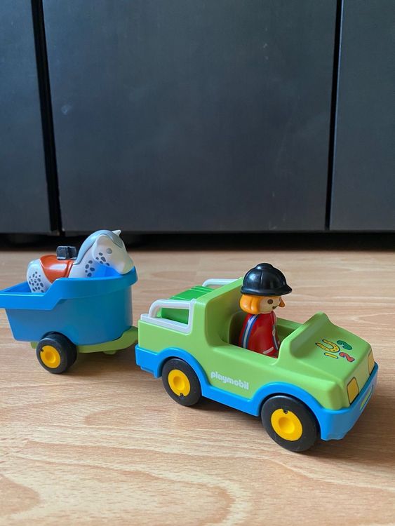 Pferderennsporter Playmobil 123 Kaufen Auf Ricardo