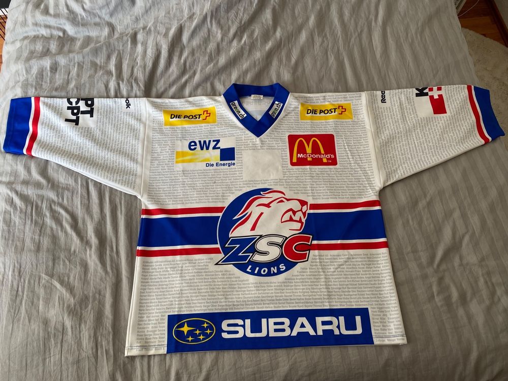 Zsc Lions Trikot Mit Unterschriften Kaufen Auf Ricardo