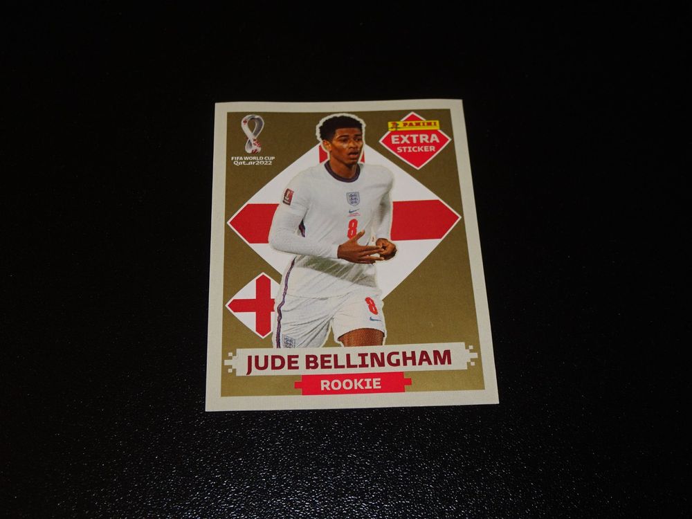 Panini WM 2022 Extra Sticker Gold Jude Bellingham Kaufen Auf