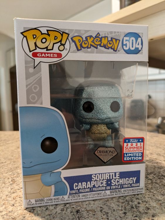 Funko Pop Pokemon Squirtle Diamond Summer Con Kaufen Auf