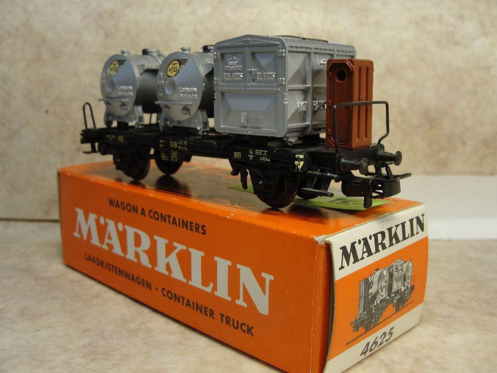 Märklin 4625 DB Behältertragwagen Kaufen auf Ricardo