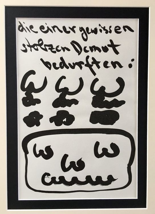 A R Penck Original Siebdruck Serigraphie Lyrik Kaufen Auf Ricardo