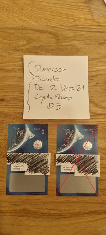 Swiss Crypto Stamp ID 5 Pilatus 1STK Kaufen Auf Ricardo