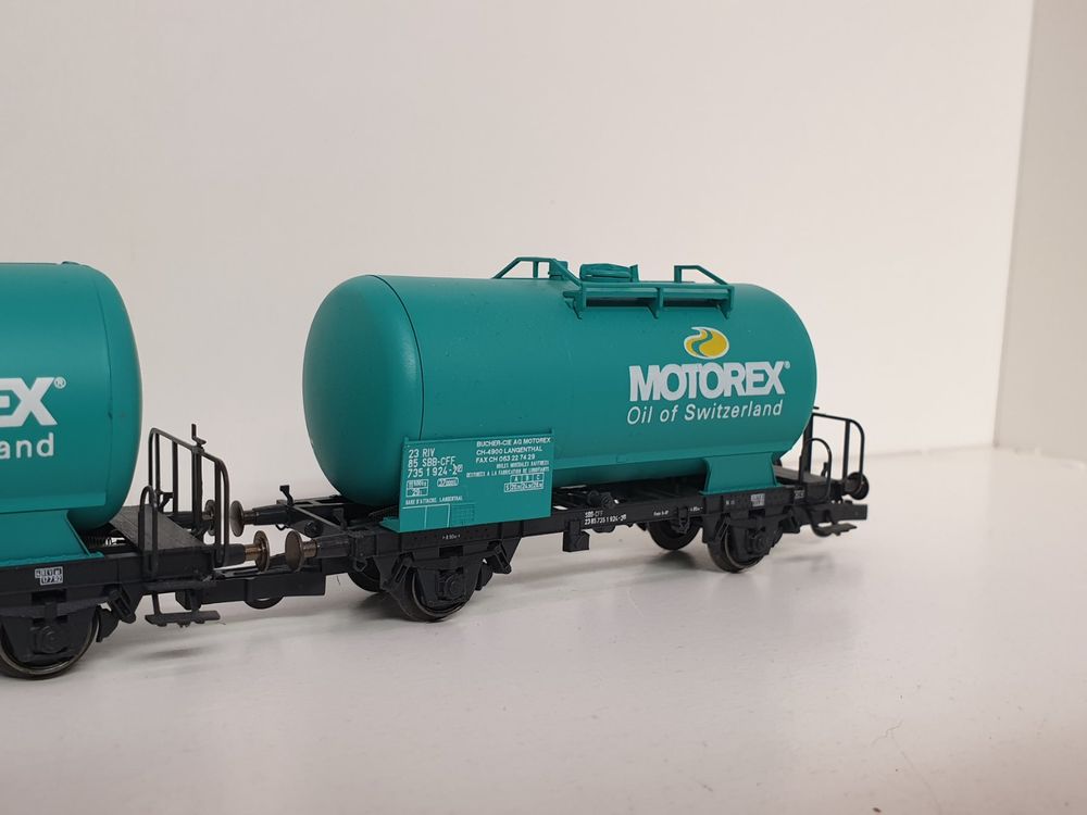 Roco SBB Tankwagen Set Motorex H0 DC Kaufen Auf Ricardo